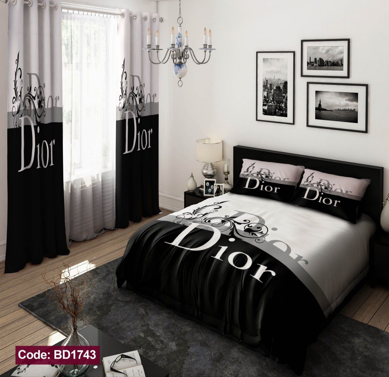 روتختی برند دیور Dior دو نفره